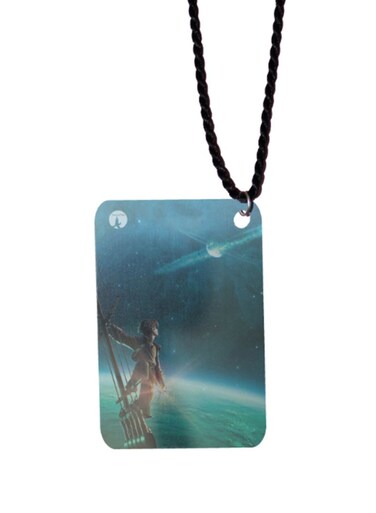 Disney Cartoon Printed Car Mirror Pendant
