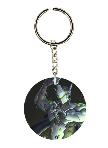 The Overwatch Video Game Printed Keychain