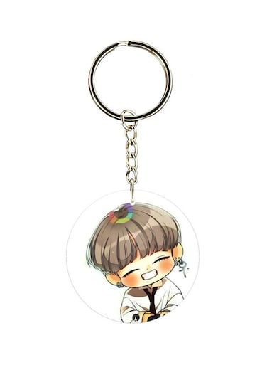 Cartoon Character Printed Keychain