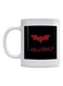 Batman Logo Printed Mug White/Black/Red
