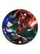 Sonic Printed Fridge Magnet Green/Red/Blue 5.5cm
