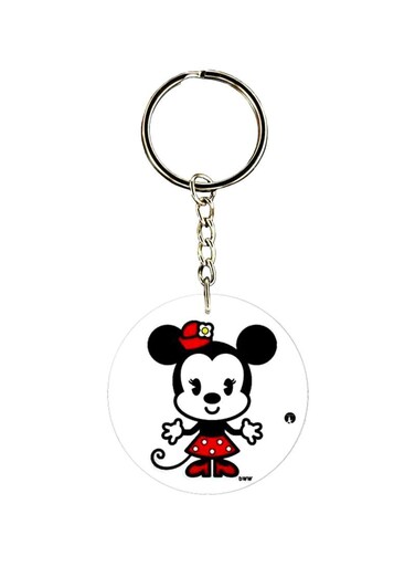 Cartoon Printed Keychain