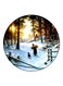 Printed Fridge Magnet Multicolour 5.5cm