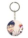 Double Side Anime Digimon Printed Keychain