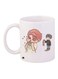 Cartoon Printed Coffee Mug White/Black/Brown 11ounce