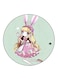 Girl Printed Fridge Magnet Multicolour