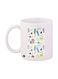 Make Up Printed Mug White/Black/Blue Standard Size