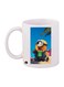 Minions Printed Mug Yellow Blue White 11 ounce
