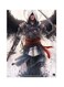 Video Game Assassin's Creed Metal Plate Poster White/Black/Red 20x15cm