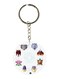 Double Sided Anime Digimon Printed Keychain
