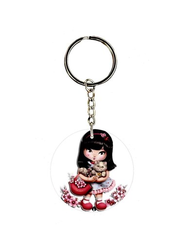 Printed Dual Sided Keychain