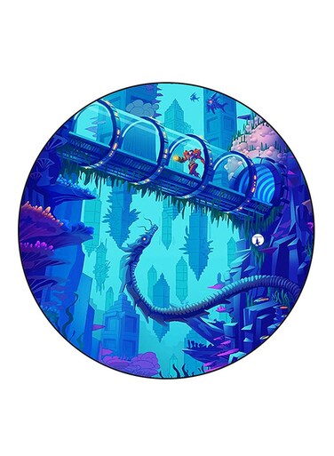 Fantasy Printed Fridge Magnet Multicolour
