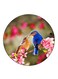 Birds Printed Fridge Magnet Multicolour