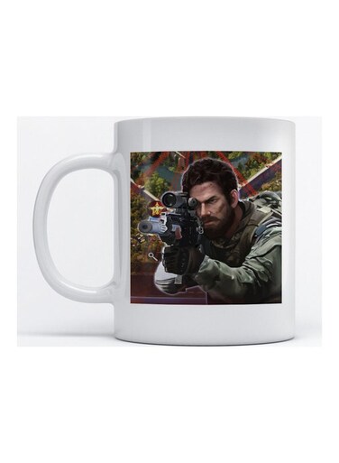 Mug Invasion Game for Coffee and Tea White