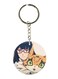 Double Sided Anime Digimon Printed Keychain