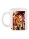 Cartoon Printed Coffee Mug White/Beige/Brown 11ounce