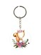 Cartoon Themed Single Sided Keychain