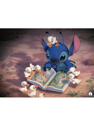 Disney Metal Plate Poster Multicolour