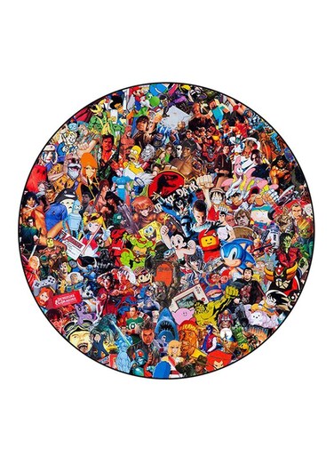Cartoons Printed Fridge Magnet Multicolour