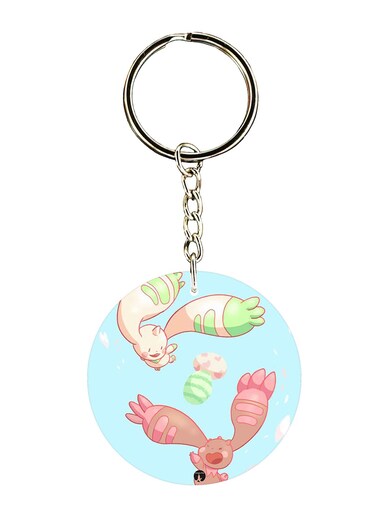 The Anime Digimon Printed Keychain