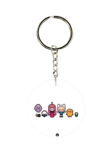 Animated Character Printed Keychain