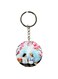 Girls Printed Double Sided Keychain