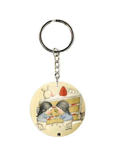 Double Sided Printed Keychain