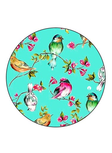 Birds Printed Fridge Magnet Multicolour