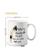 Be Strong and Independent" Arabic inspiring Quote coffee Mug in Red colour