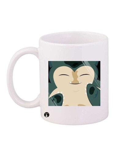 Pok&eacute;mon Printed Mug White/Green/Beige Standard Size