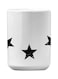 Stars Printed Mug Black/White