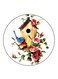Bird Printed Fridge Magnet Multicolour