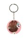 Beautiful Hairstyle Printed Keychain