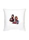 Fortnite Printed Decorative Cushion White/Red/Blue 16x16inch