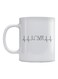 Love Printed Mug White/Black