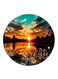 Nature Printed Fridge Magnet Multicolour