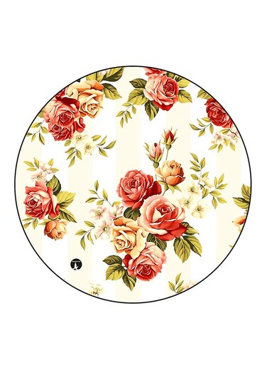 Flowers Printed Fridge Magnet Multicolour