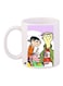 Ed Edd N Eddy Printed Coffee Mug White/Green/Black 11ounce