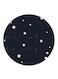 Stars Printed Fridge Magnet Round Multicolour