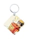 Naruto Anime Printed Wooden Keychain