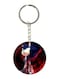 Double Sided Sonic Printed Keychain