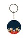 Cartoon Themed Dual Sided Keychain