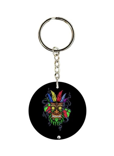 Crash Double Side Printed Keychain