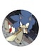 Sonic Printed Fridge Magnet Grey/Beige/Blue