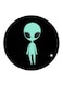 An Alien Printed Fridge Magnet Multicolour