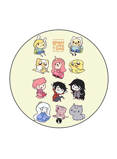 Adventure Time Printed Fridge Magnet Multicolour