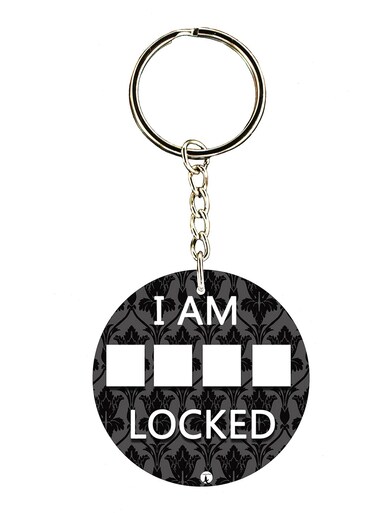 The TV Show Sherlock Double Side Printed Keychain