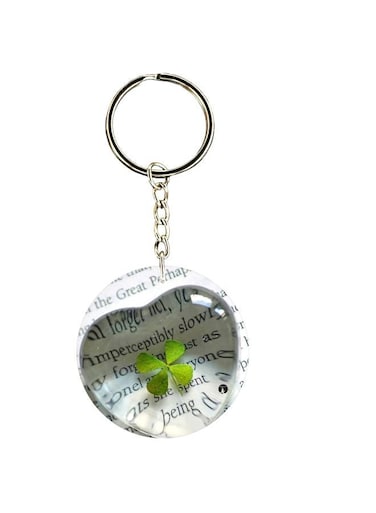 Leaf Printed Keychain