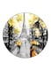 Effiel Tower Printed Fridge Magnet Multicolour