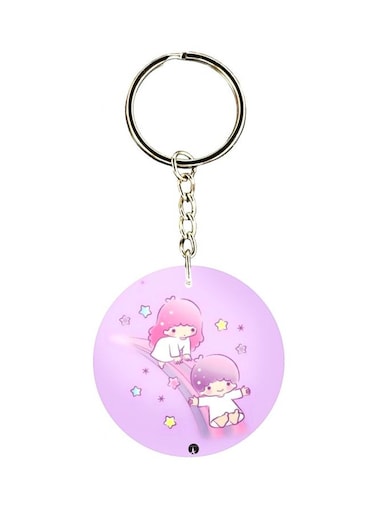 Cartoon Printed Keychain